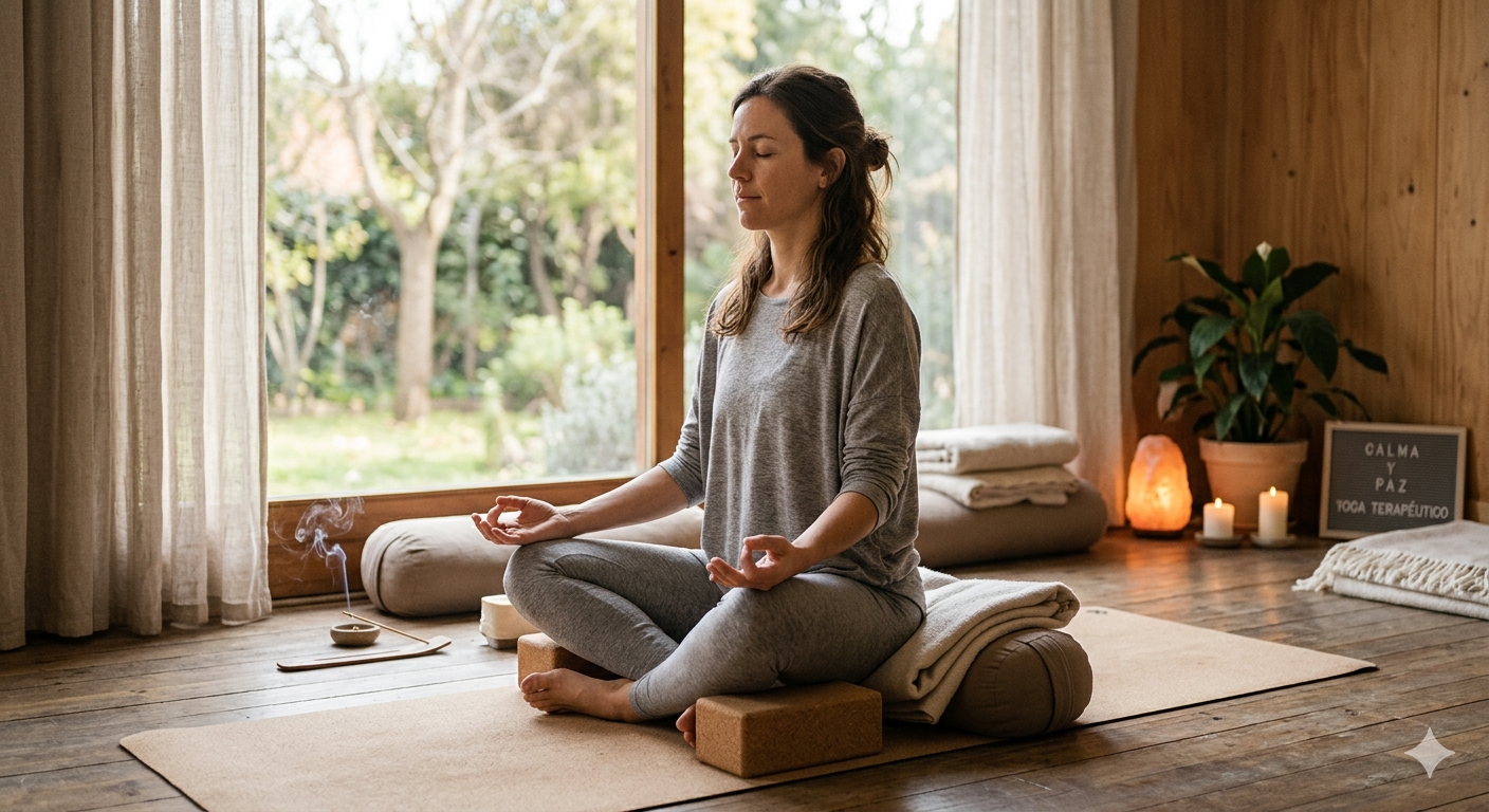 Volver a la calma. Clase de yoga para el manejo del estrés